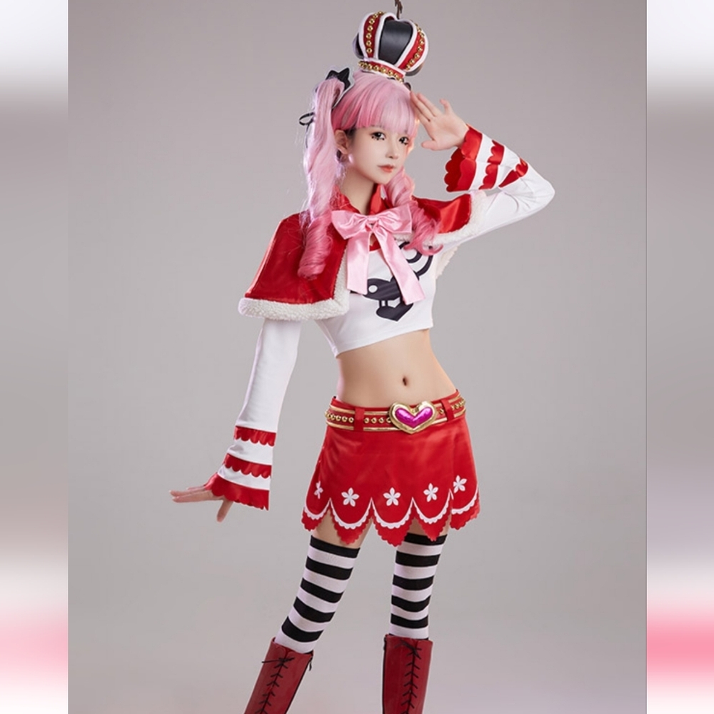 One Piece Perona Cosplay Costume